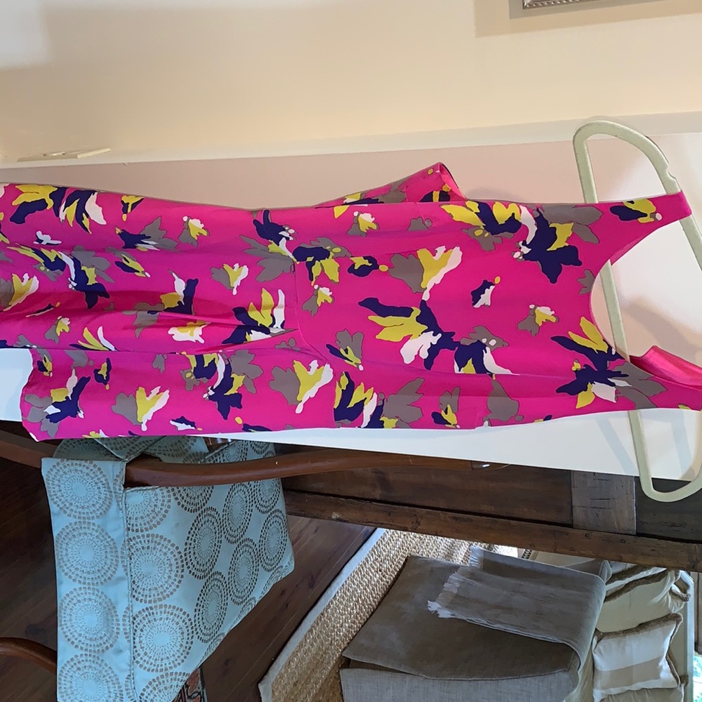 Pink sleeveless dress